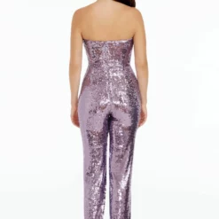 Dress The Population Andy Jumpsuit 5 Dress The Population Andy Jumpsuit -Dress The Population Sales Store ANDY DJU917 K527 LAVENDERMULTI 4 scaled