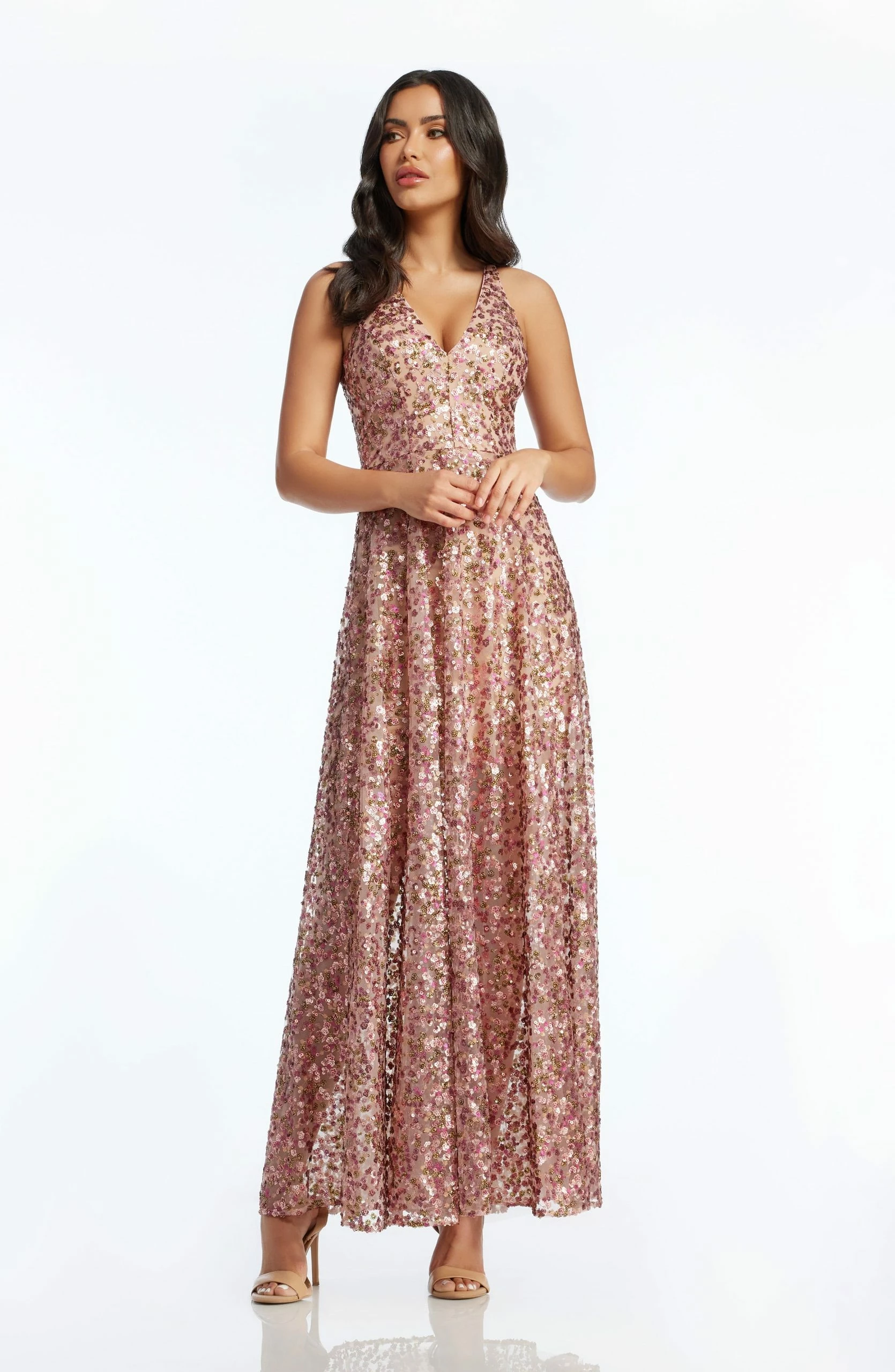 Dress The Population Aryiah Gown 1 Dress The Population Aryiah Gown