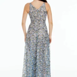 Dress The Population Aryiah Dress -Dress The Population Sales Store ARIYAH DDR828 K470 MINERALBLUE 4 scaled