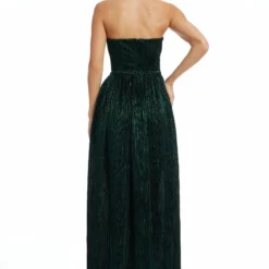 Dress The Population Audrina Gown -Dress The Population Sales Store AUDRINA DDR624 K967 DEEPEMERALD 4 scaled