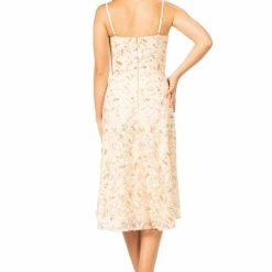 Dress The Population Carlita Dress -Dress The Population Sales Store CARLITA DDRG32 K839 CREAMMULTI 4 scaled