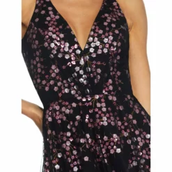 Dress The Population Courtney Dress 8 Dress The Population Courtney Dress -Dress The Population Sales Store COURTNEY DDR382 K204 FUCHSIA MULTI 3