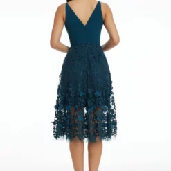 Dress The Population Darleen Dress 5 Dress The Population Darleen Dress -Dress The Population Sales Store DARLEEN DDR408 K224 PEACOCKBLUE 4 scaled