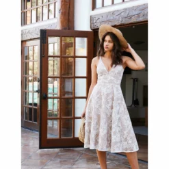 Dress The Population Elisa Dress -Dress The Population Sales Store ELISA DDR425 K194 WHITE D