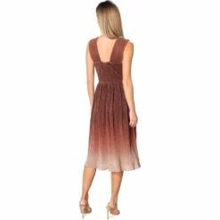 Dress The Population Ellery Dress -Dress The Population Sales Store ELLERY DDRG17 K752 BURGUNDYMULTI 4 scaled
