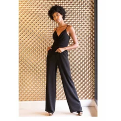 Dress The Population Emmet Jumpsuit 12 Dress The Population Emmet Jumpsuit -Dress The Population Sales Store EMMET DJU709 3053 BLACK A