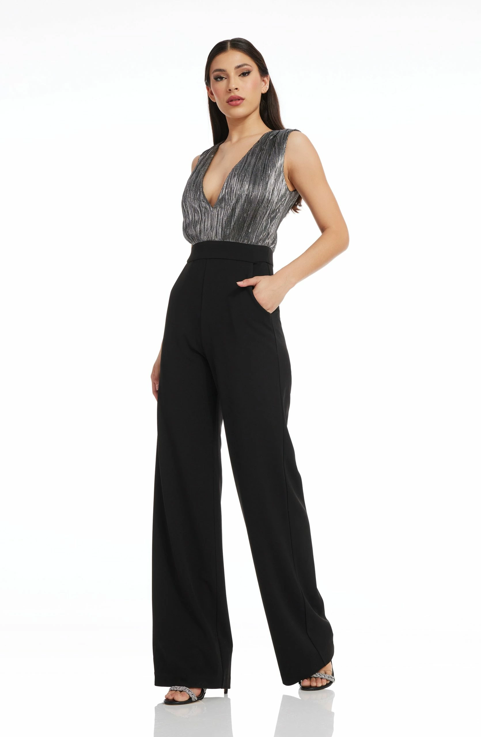 Dress The Population Everette Jumpsuit 2 Dress The Population Everette Jumpsuit - Image 2