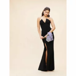 Dress The Population Fernanda Gown -Dress The Population Sales Store FERNANDA DDR455 3053 BLACK 1B