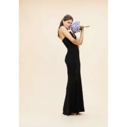 Dress The Population Fernanda Gown -Dress The Population Sales Store FERNANDA DDR455 3053 BLACK 2A BRIDESMAIDS