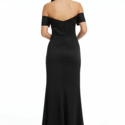 Dress The Population Gabrielle Gown -Dress The Population Sales Store GABRIELLE DDRH87 W761 BLACK 4 scaled