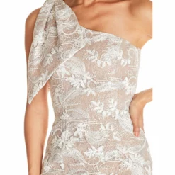 Dress The Population Genevieve Gown -Dress The Population Sales Store GENEVIEVE DDR437 K194 WHITE 3