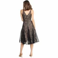 Dress The Population Haisley Dress -Dress The Population Sales Store HAISLEY DDRB53 K605 BLACKMULTI 4 scaled