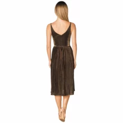 Dress The Population Haley Dress -Dress The Population Sales Store HALEY DDR142 K814 GOLDMULTI 4 scaled