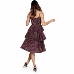 Dress The Population Kathy Dress -Dress The Population Sales Store KATHY DDR394 K131 AMETHYSTMULTI 2 1 scaled