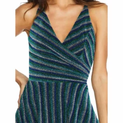 Dress The Population Lena Dress 9 Dress The Population Lena Dress -Dress The Population Sales Store LENA DDR395 K132 ELECTRIC BLUE MULTI 3