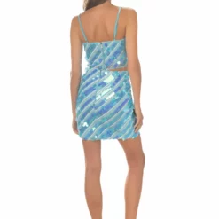 Dress The Population Lexi Set Dress -Dress The Population Sales Store LEXISET DSTH76 K915 SKYMULTI 4 scaled
