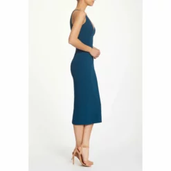 Dress The Population Lyla Dress -Dress The Population Sales Store LYLA 1537 3053 PEACOCK BLUE 2 scaled