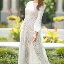 Dress The Population Lyra Gown 10 Dress The Population Lyra Gown -Dress The Population Sales Store LYRA DDR953 K580 WHITE C SHOP scaled