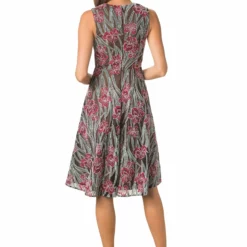 Dress The Population Macie Dress -Dress The Population Sales Store MACIE DDRB08 K647 FUCHSIAMULTI 4 scaled