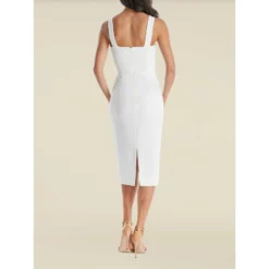 Dress The Population Nicole Dress -Dress The Population Sales Store NICOLE 1726 3053 OFFWHITE 4