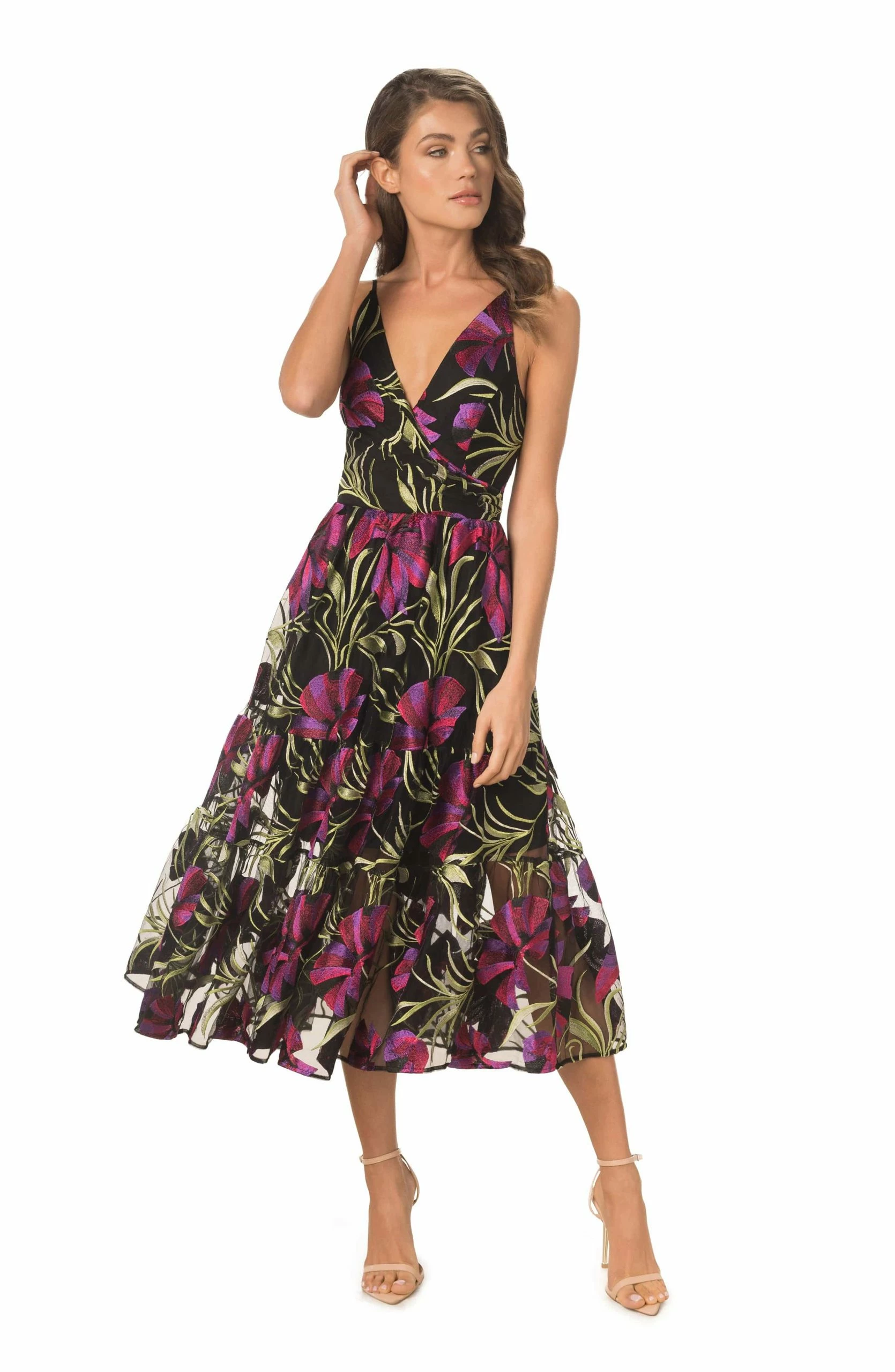 Dress The Population Paulette Dress 1 Dress The Population Paulette Dress