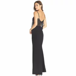 Dress The Population Roselyn Gown -Dress The Population Sales Store ROSELYN DDR443 3053 BLACK 4