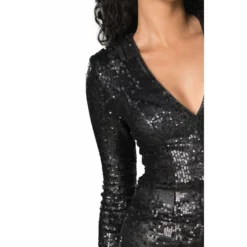 Dress The Population Shauna Dress -Dress The Population Sales Store SHAUNA DDRB17 K527 BLACKMULTI 3