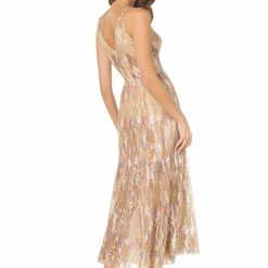 Dress The Population Sierra Dress -Dress The Population Sales Store SIERRA DDRG81 K889 NUDEMULTI 4 scaled