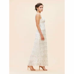 Dress The Population Sunny Dress 9 Dress The Population Sunny Dress -Dress The Population Sales Store SUNNY DDR459 K236 OFF WHITE MULTI 2