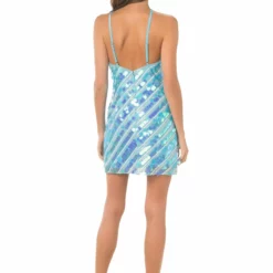 Dress The Population Suri Dress -Dress The Population Sales Store SURI DDRB23 K915 SKYMULTI 4 scaled