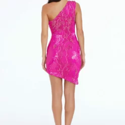 Dress The Population Taryn Dress -Dress The Population Sales Store TARYN DDR246 1233 HOTPINK 4 scaled