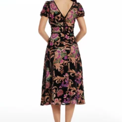 Dress The Population Winona Dress -Dress The Population Sales Store WINONA DDR135 W944 BLACKMULTI 04 scaled