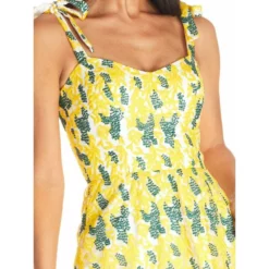 Dress The Population Wren Dress -Dress The Population Sales Store WREN DDR460 K206 CANARYMULTI 3